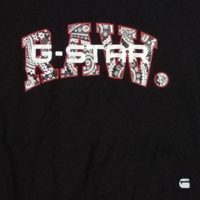 G-STAR RAW оригинална блуза 2XS памучна фланелка RIE ART R SW
