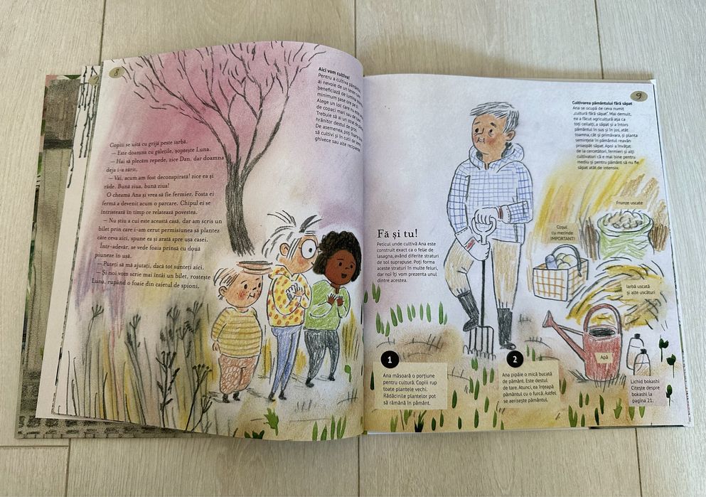 Secretul micilor grădinari, Lina Laurent, Nouă