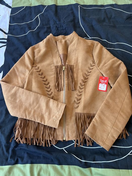 Курточка из искуственной замши