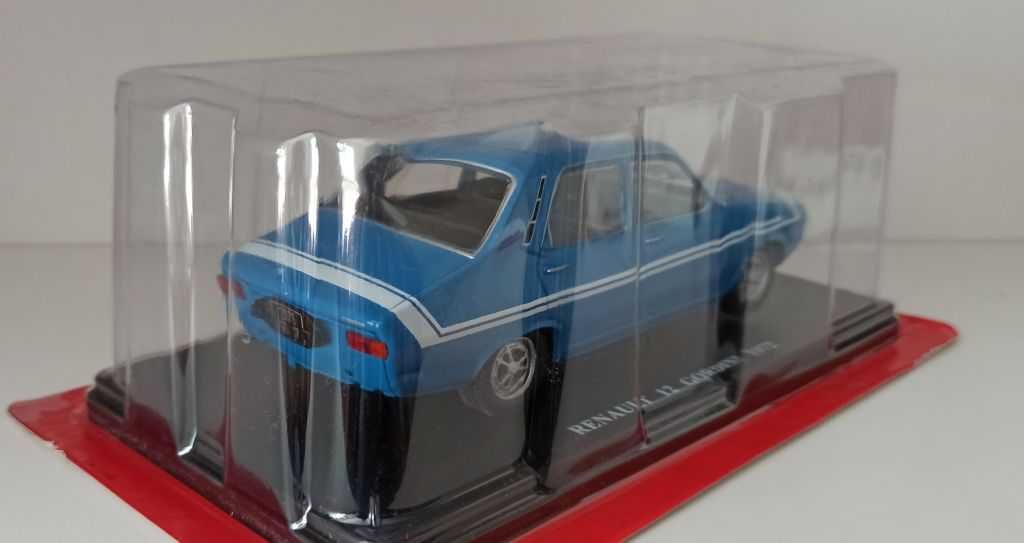 Macheta Renault 12 Gordini 1972  (Dacia 1300) - Hachette Franta 1/24