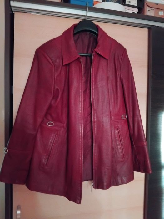 Sacou piele și cardigane unicat