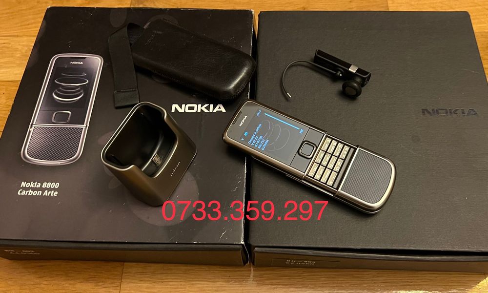 Calssic Retro Nokia 8800 ARTE Carbon - daily use - RAR !