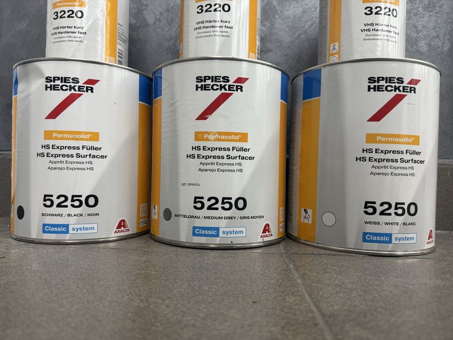 Set filler grund Spies Hecker 5250 alb gri negru