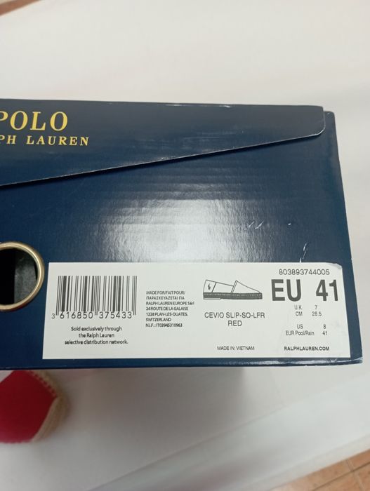 Обувки POLO RALPH LAUREN еспадрили номер 41