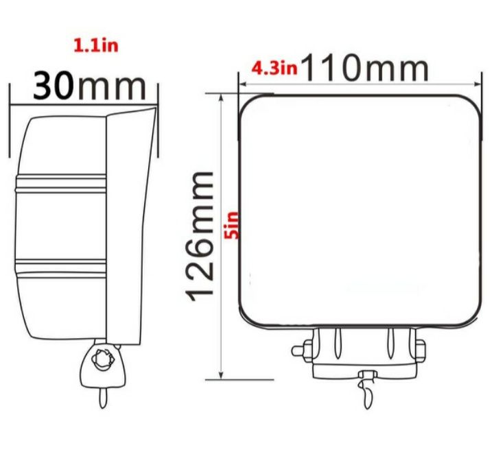 LED халоген 12/24V 18W