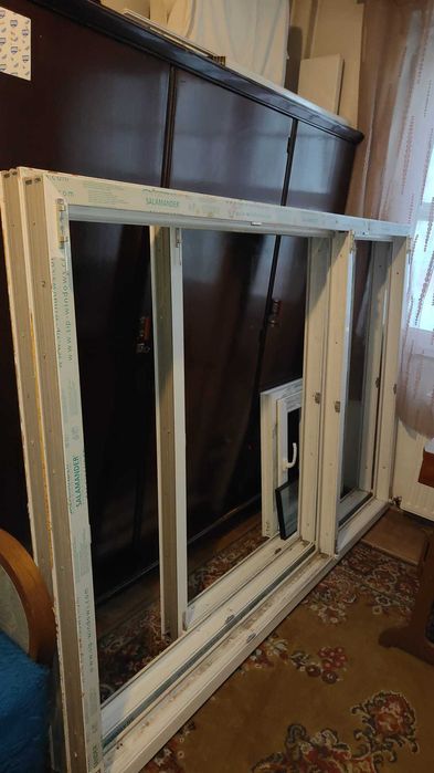 Geam termopan Salamander, dimensiune 1340 x 1420 si 650 x 1420