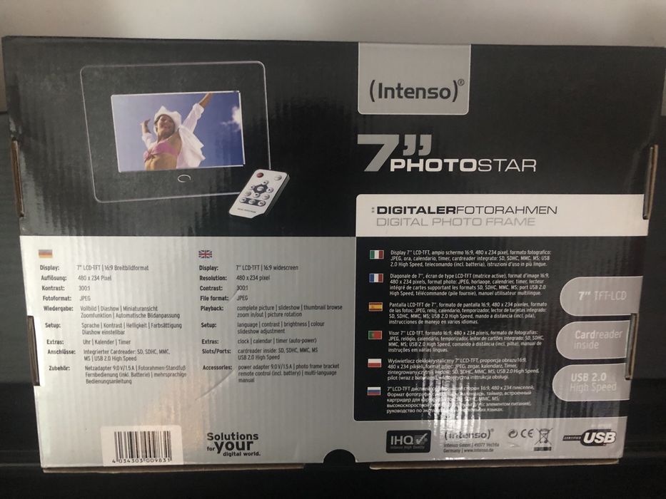 Rama foto cu telecomanda,noua