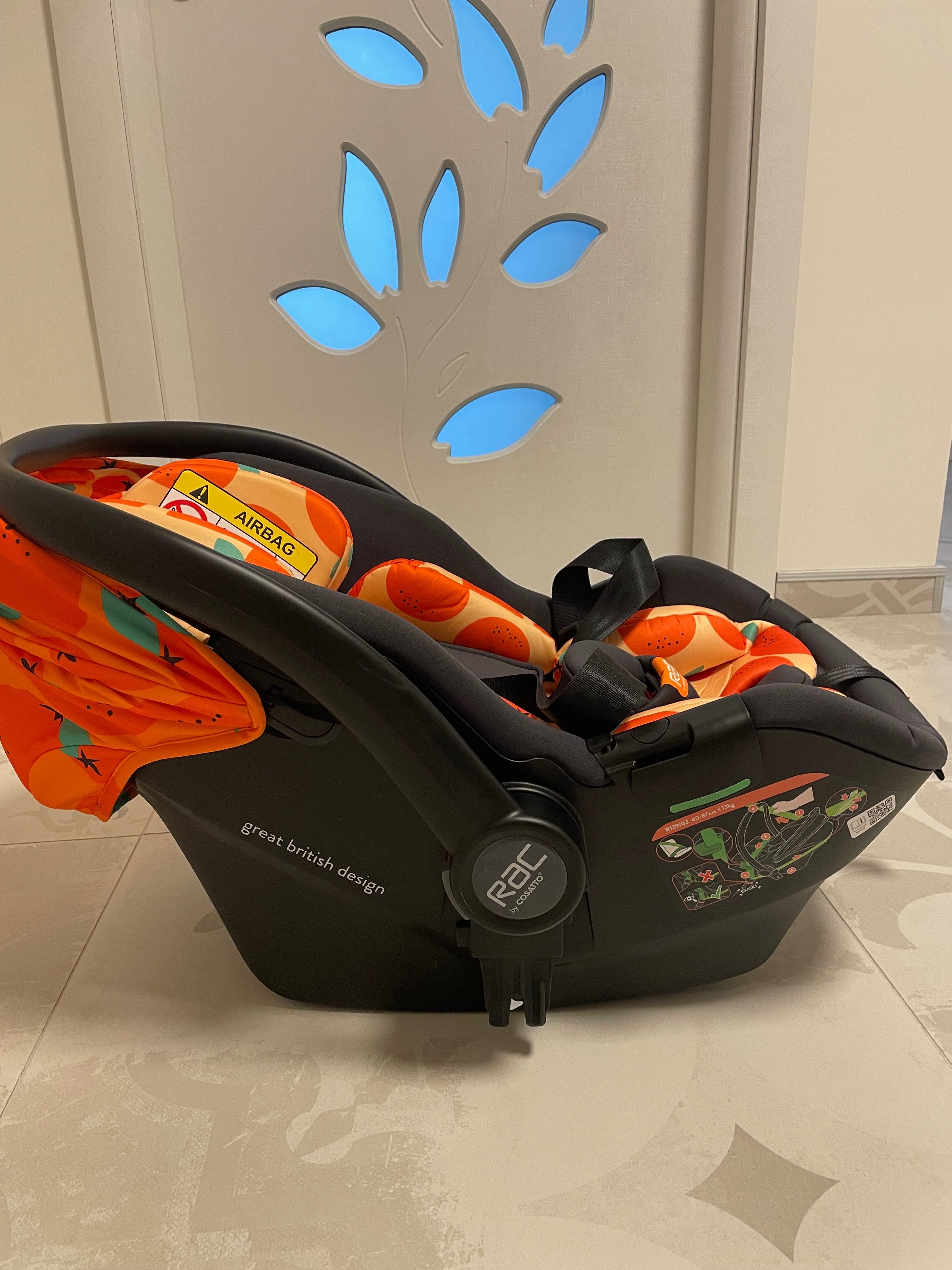 Столче/кошче за кола Cosatto Port RAC I-Size и Isofix база