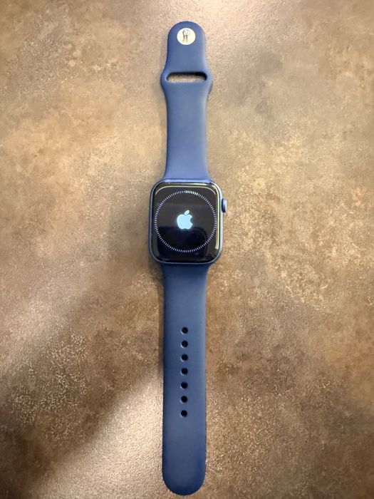 Apple watch 7 carcasa blue aluminium