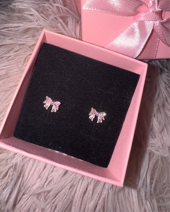 Сребърни обеци с печат S925