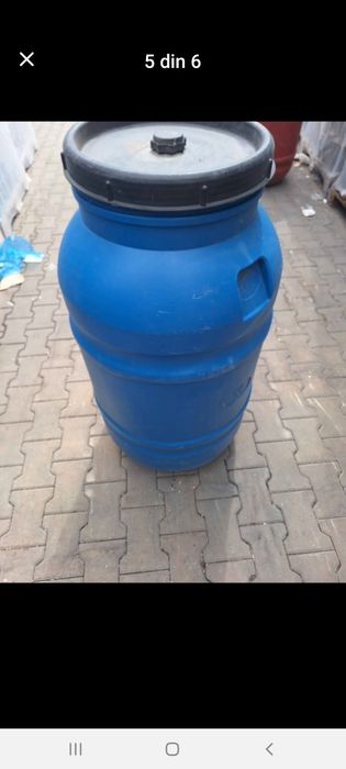 Butoaie plastic gros 220l
