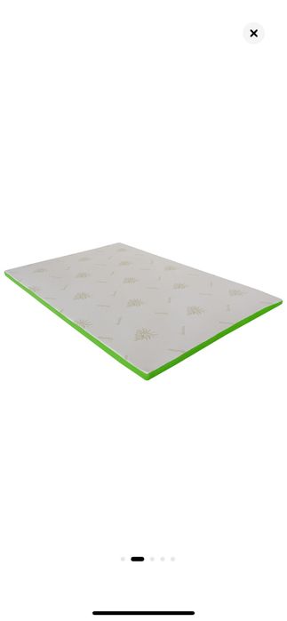 Topper saltea Kring Aloe Vera 3+2 memory cool gel , H5 cm, 160 x 200cm