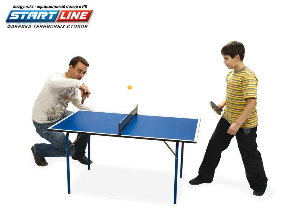 Теннисный стол Start Line Junior с сеткой(Р р Д 136 см,Ш 76 см,В 65 см