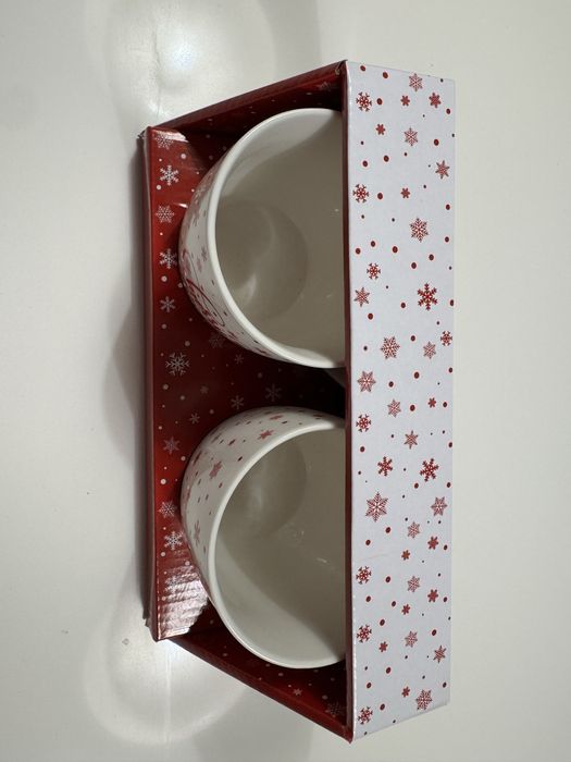 Коледни чаши с надпис