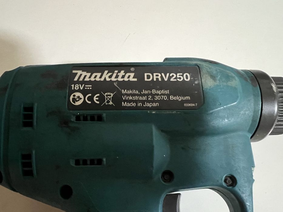 Makita DRV250 – Pistol nituri 18V, Brushless, Ø6.4 mm