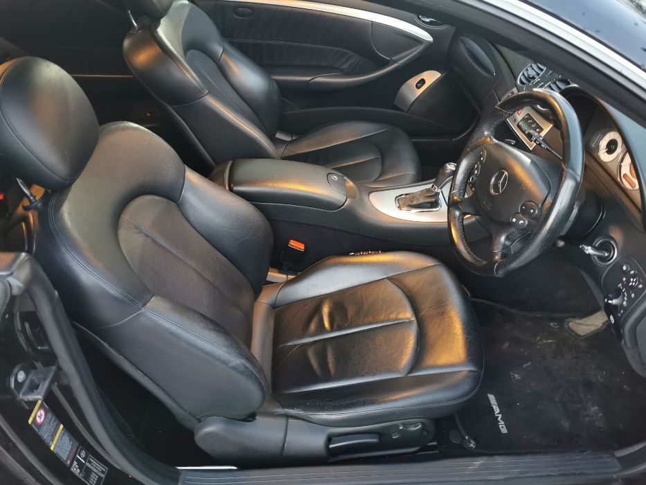 Dezmembrez mercedes clk w209 facelift amg 2.2 euro 4/bara fata amg/