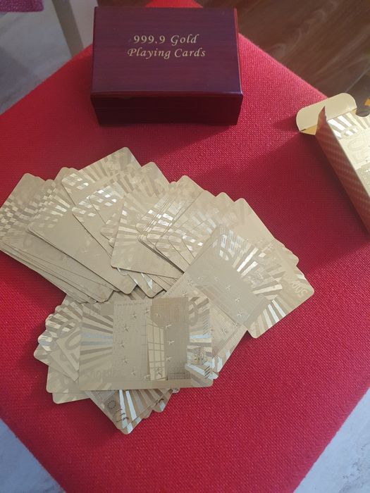 Carti de joc Gold 500 euro