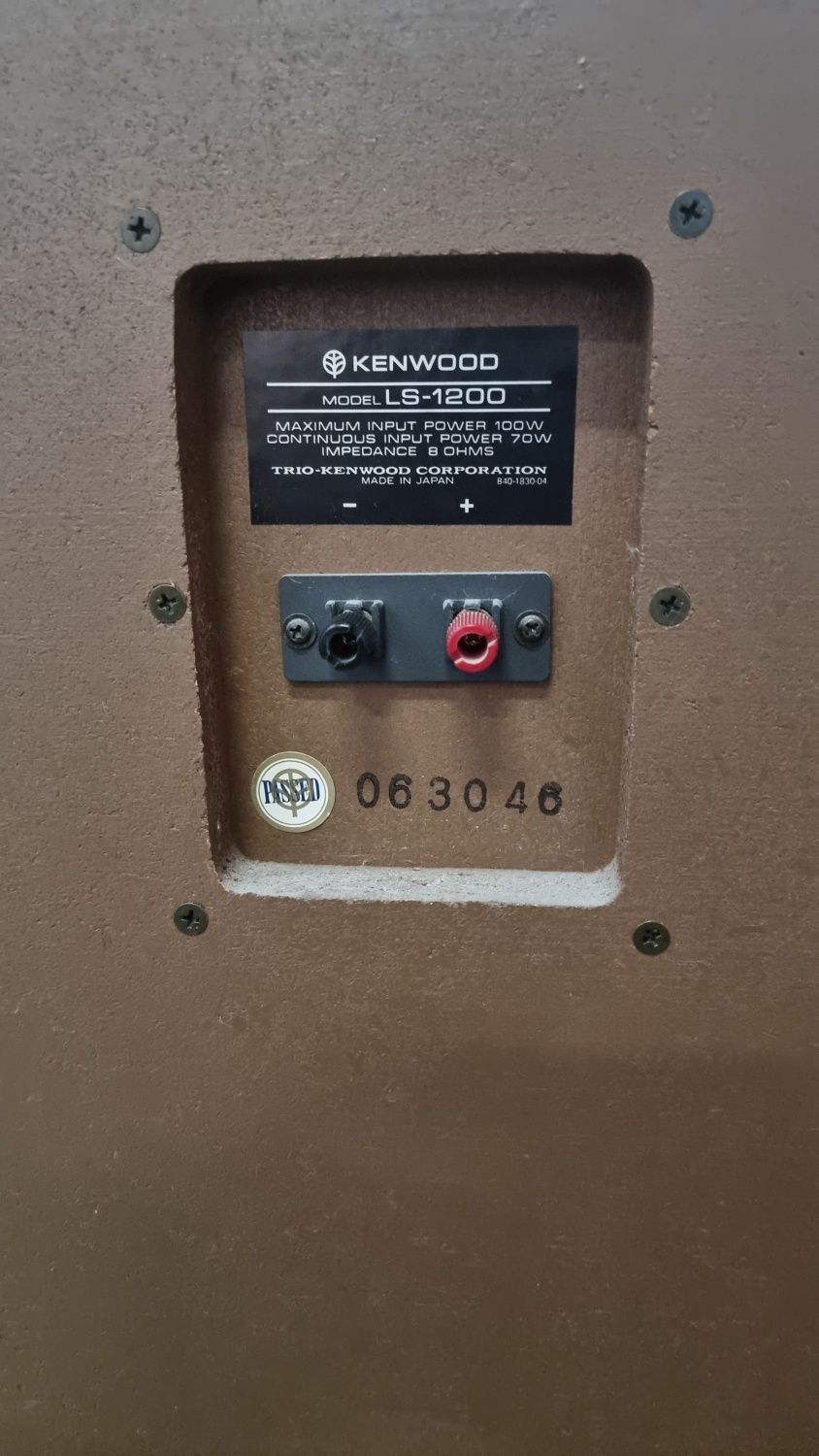 Boxe Vintage Kenwood LS 1200