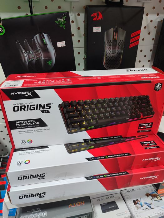 Игровая механическая клавиатура Hiper X Alloy Origins 65%