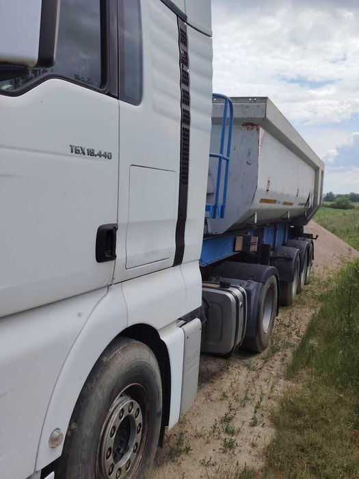 Autovidanja, prelata 7,5t ,ansamblu cap tractor și benă