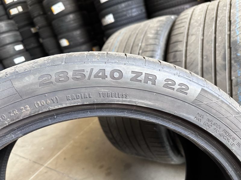 285/40/22 325/35/22 CONTINENTAL