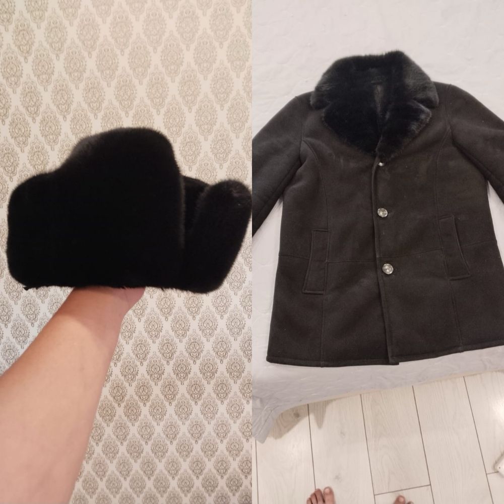 Продам дубленку и шапку