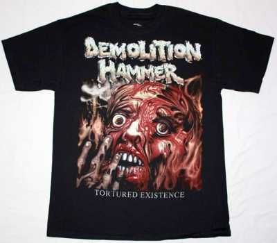 Чисто нова метъл тениска на Demolition Hammer - Tortured Existence