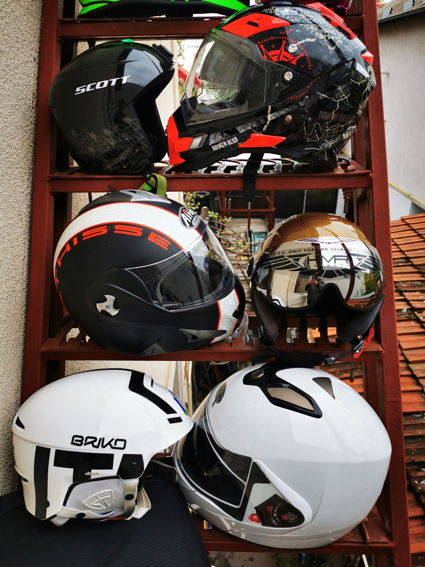 Vand casca enduro atv moto scuter bicicleta cu ochela