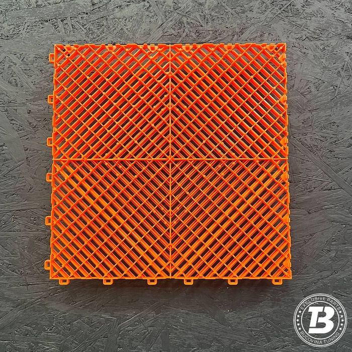 Pardoseala Modulara pentru Garaj si Ateliere Detailing - Portocalie