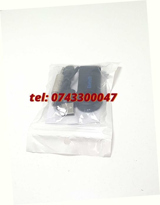 Auxiliar Bluetooth Auto Receiver Cu Microfon