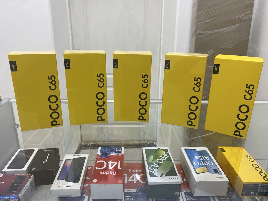 Poco C65 256gb новый запечатнный!