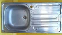 Chiuveta din Inox incastrabilila in blat utilizată, stare foarte buna