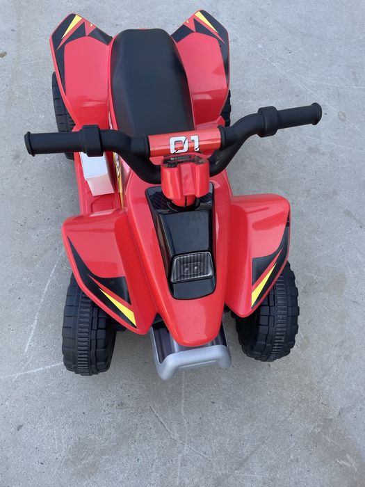 Atv electric copii Nichiduta Speed 1 Red 25 W, Acumulator 6V 4.5Ah