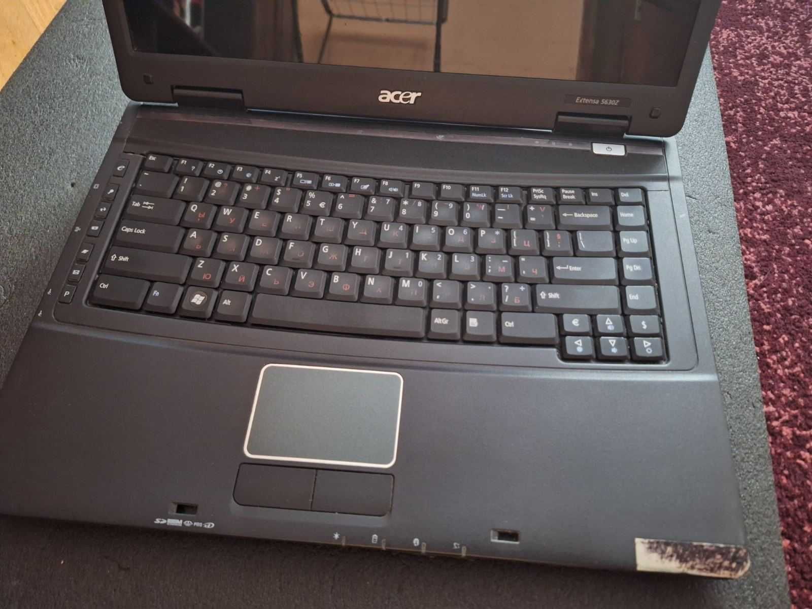 acer extensa 5630z - за части, работещо зарядно