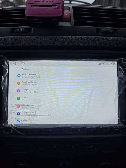 Navigatie android 9 inch