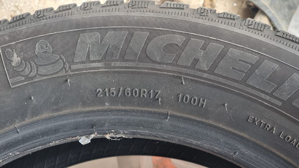 2 cauciucuri de iarna michelin