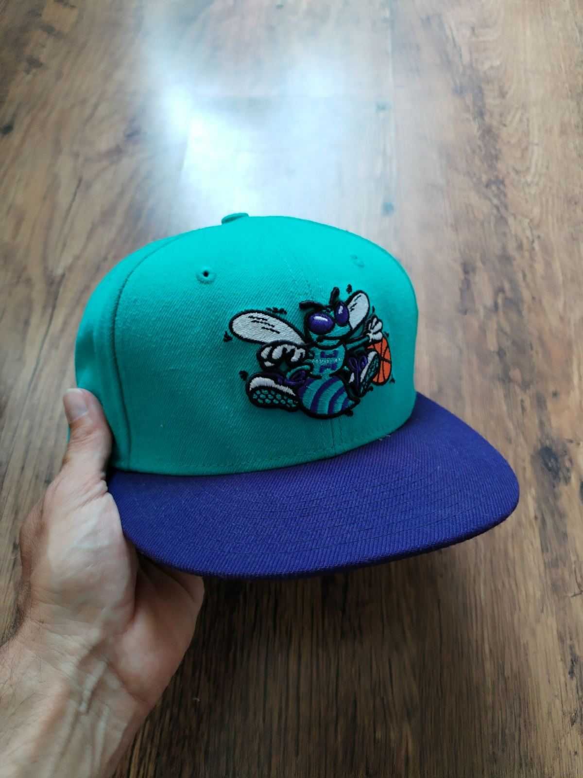 charlotte hornets New Era Cap-страхотна шапка КАТО НОВА 7 1/8/56.8см.