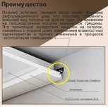 Теневой профиль
KRAAB GIPPS Россия Оригинал
без демпфера:
