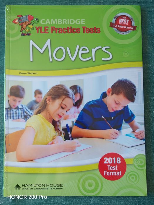 Carte teste Cambridge cu raspunsuri incluse, Movers, noua in tipla