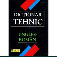 Vand dictionar tehnic Englez - Roman