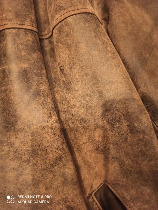 Geaca piele naturala marime M. Fabricatie Argentina