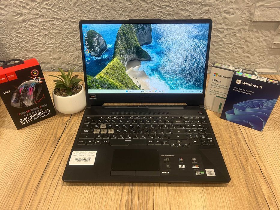 Игровой ноутбук Asus Tuf Gaming \Core I5-10300H \ 8GB\512SSD \GTX1650