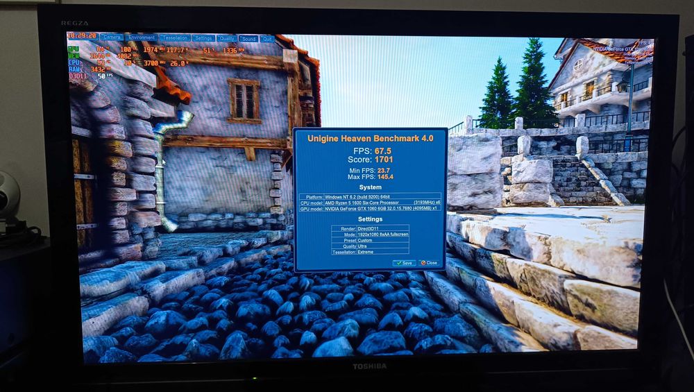 компютър за игри - Ryzen 5 3600 - GIGABYTE GTX 1060 6GB - SSD - HDD