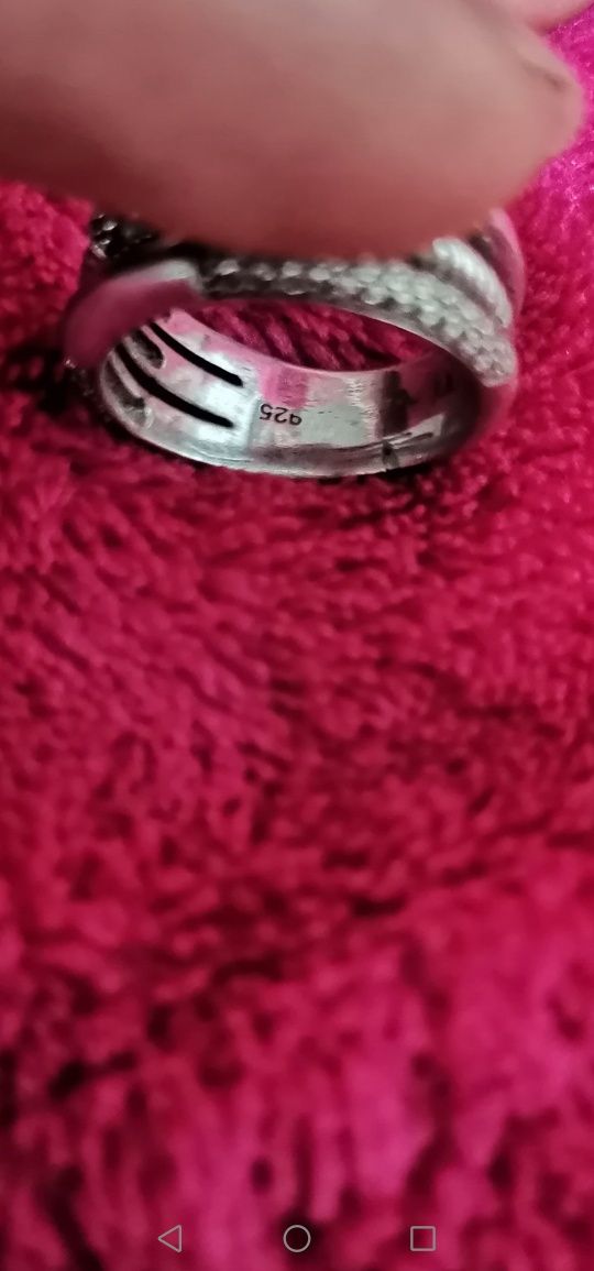 Vând inel din argint CELLUPRICA ROMA