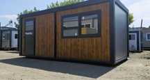 Executam containere modulare complet echipate