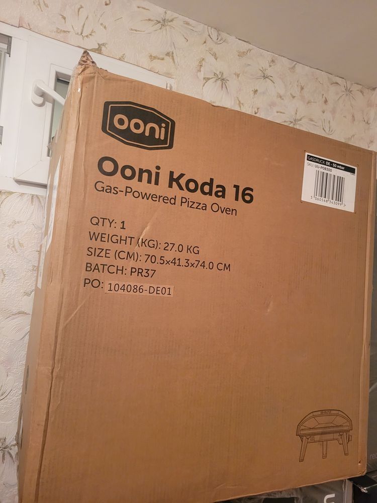 Газова фурна / пещ за пица - Ooni Koda 16 - чисто нова