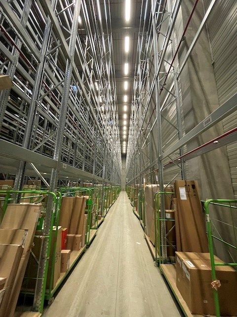 Rafturi pentru paleți industriale