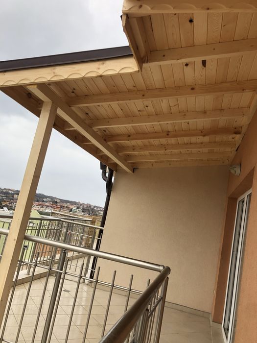 Дървена ламперия за беседки,механи,навеси