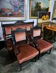 Vand set mobilier doua fotolii si o canapea