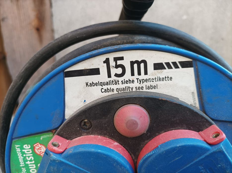 Макара кабел удължител Brennenstul, 15 м